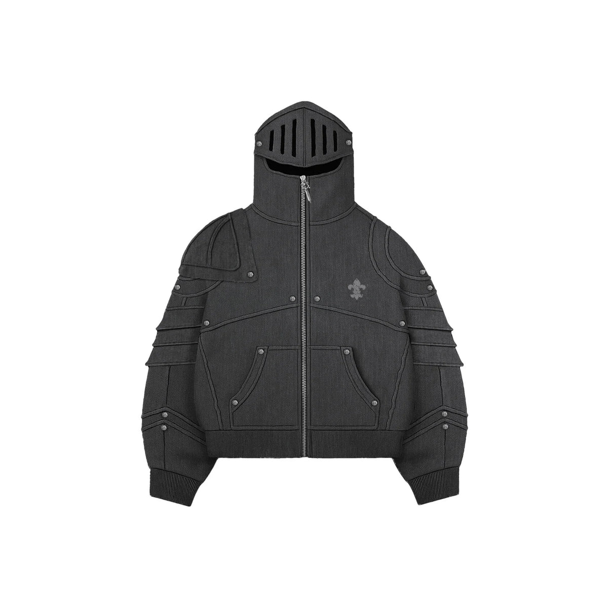 GREY GORATU FULL ZIP HOODIE