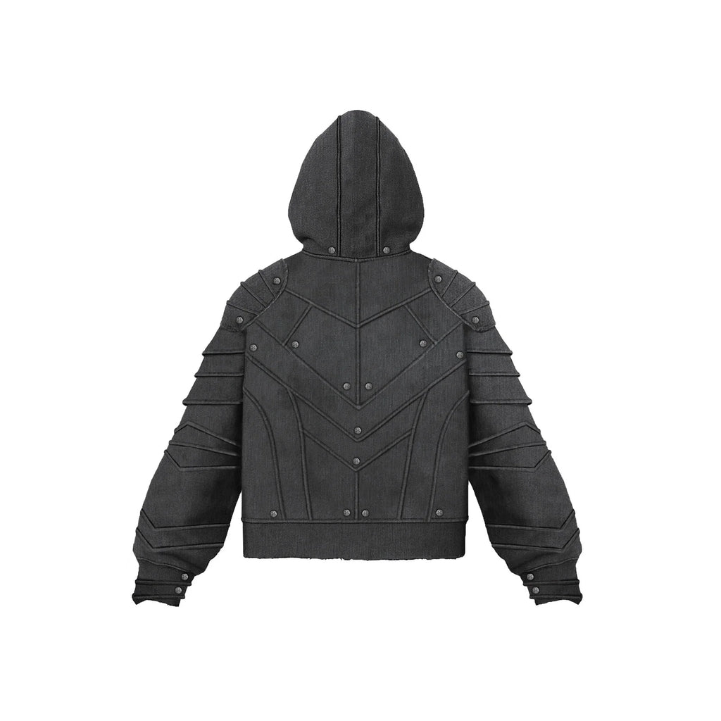 SILVER OSIRIS ZIP HOODIE