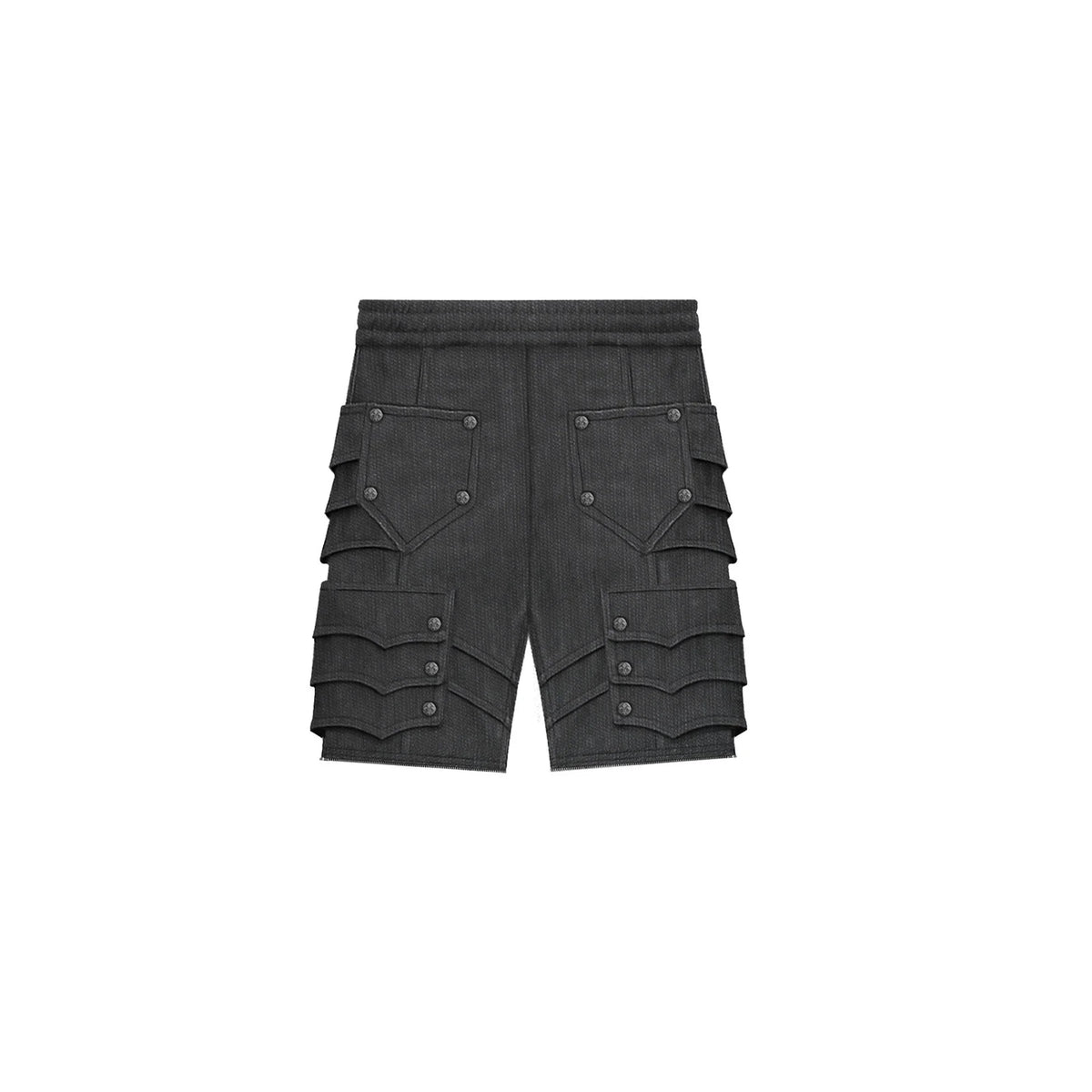 SILVER CARGO PANTS