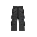 SILVER CARGO PANTS